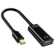 thumbnail image 1 of Adaptador de Mini DP a HDMI - 4K@30Hz, chapado en oro, compatible con Thunderbolt para MacBook/PC, 1 of 8