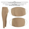 thumbnail image 4 of Leggings de entrenamiento diseño de secado rápido color café grande ANGGREK pantalones de yoga de cintura alta, 4 of 8