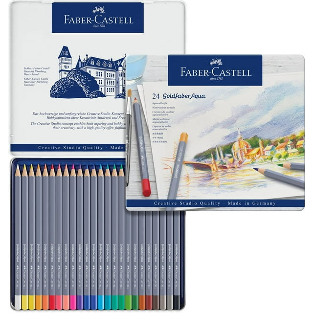 Lápiz de Color Faber-Castell Multicolor Suave 24 piezas