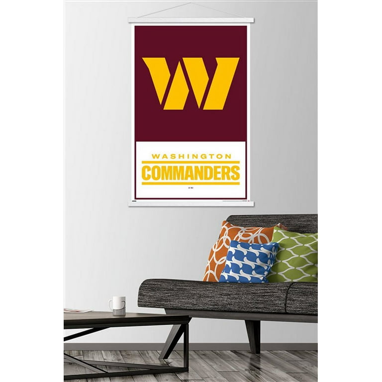 NFL Washington Commanders - Logo 22 Wall Poster with Magnetic