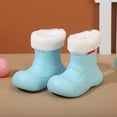 thumbnail image 3 of Hifoo Kids Rain Boots Girls Winter Snow Boots With Warm Comfortable Rubber Booties Toddler Outdoor Play Shoes Holiday Child Footwear, 3 of 3