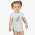 thumbnail image 3 of Boho Leaf Baby Onesie® - Adorable Design in 4 Color Options, 3 of 3