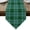 Green, variant on Buffalo Plaid Table Runner Linen Burlap Table Runner 36 Inches Small Orange White Farmhouse Gingham Striped Dresser Scarves for Kitchen Island Coffee Dining Room Party Wedding Holiday Decor 13"x36"