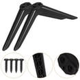 thumbnail image 1 of LOLIPPYY 2Pcs Plastic Universal TV Holder Stand Base with Screws for Home and Conference Room, 1 of 7