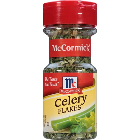 (2 Pack) McCormick Celery Flakes, 0.5 Oz (Best Dip For Celery)