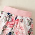 thumbnail image 6 of Newborn Infant Baby Girl Clothes Ruffle Romper Toddler Girl Floral Cotton Pant Sets Girls Clothing Outfit Baby Girls Outfit, 6 of 9