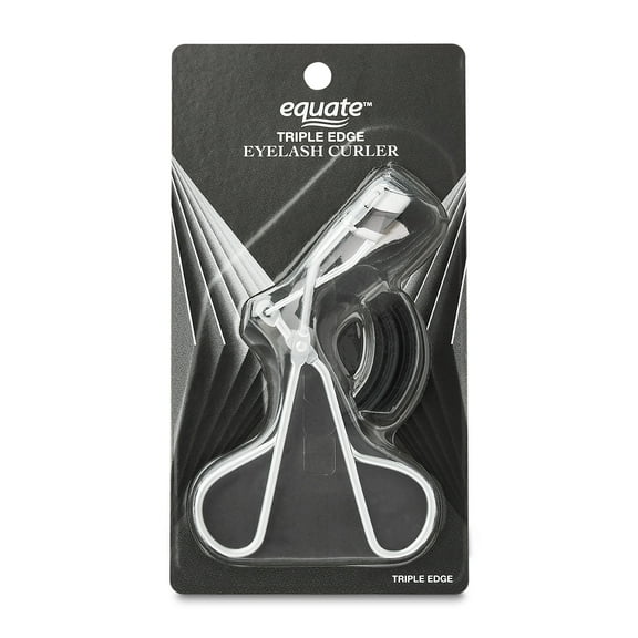 Equate Stainless Steel Triple-Edge Eyelash Curler, 1 Count