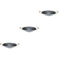 thumbnail image 3 of 3pcs Household Cooking Pot Stainless Steel Paella Pan Double Handle Pan Stainless Steel Pan for Kitchen, 3 of 5