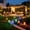 Black-B, variant on Star Solar Stake Lights Outdoor Waterproof LED String Pathway Markers for Garden Yard Lawn Decor