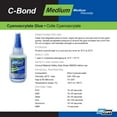 thumbnail image 3 of CECCORP Medium Super Glue C-Bond Clear Cyanoacrylate CA Glue, 500 Grams (17.64 oz.), 3 of 4