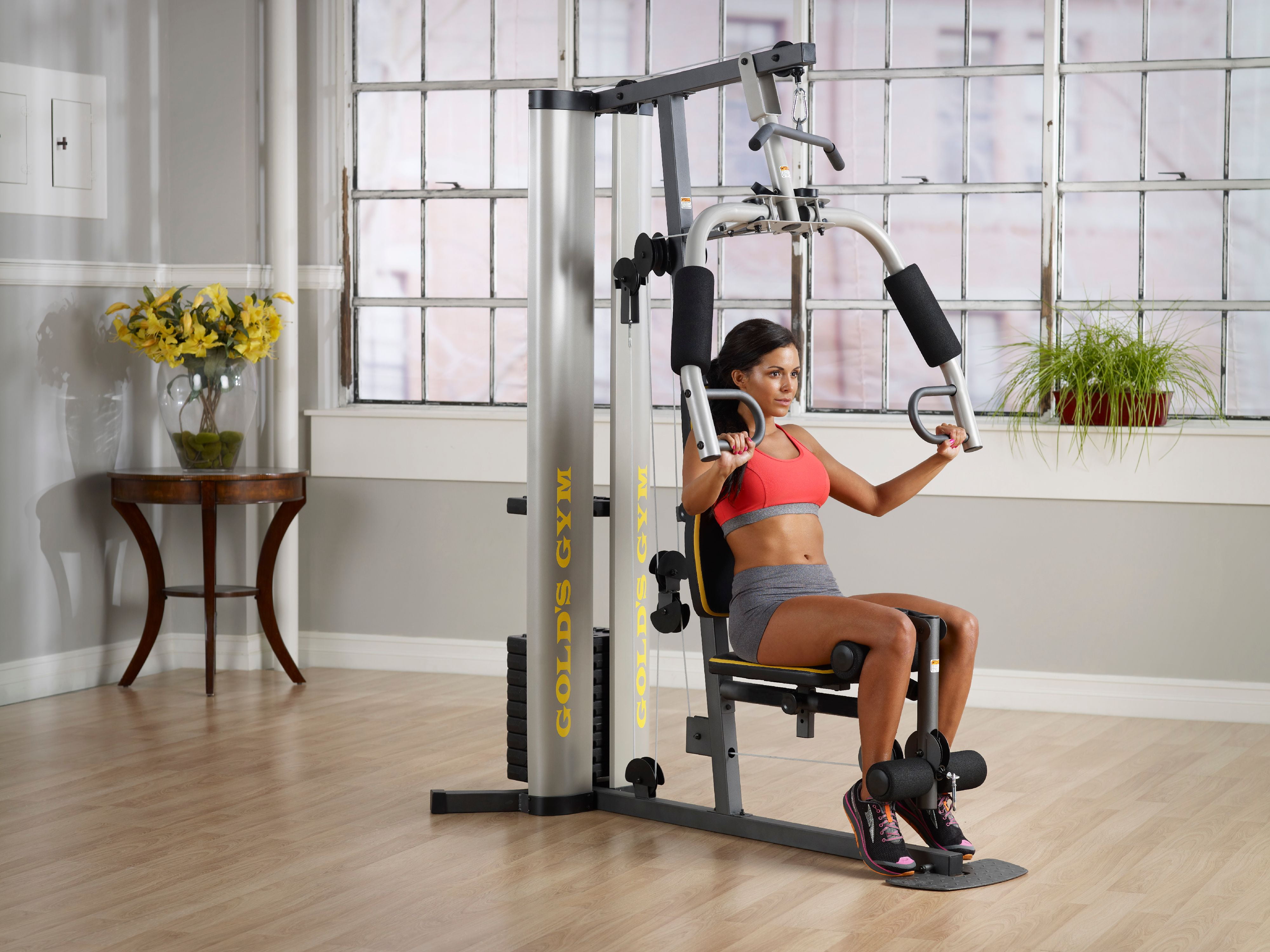 Gold's Gym XR 55 Home Gym with 330 Lbs of Resistance