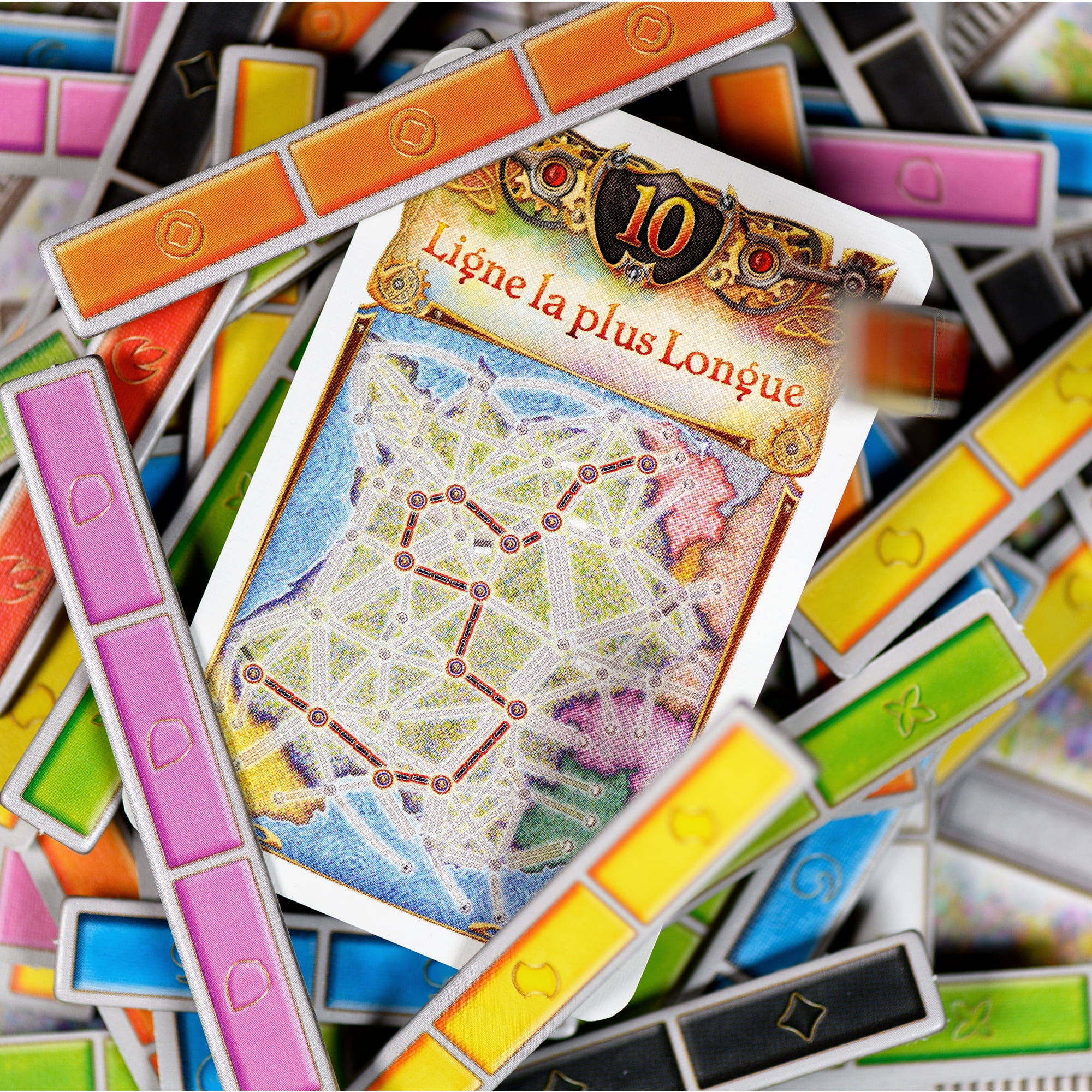  Ticket to Ride France + Old West Board Game EXPANSION