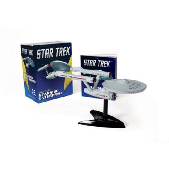Pre-Owned Rp Minis Star Trek Light-Up Starship Enterprise, (Paperback)