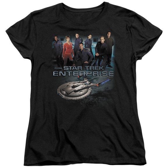 Star Trek Enterprise Crew Women's T-Shirt Black
