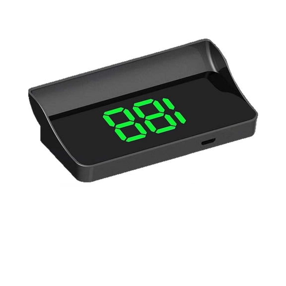 XAOUS Smart in Car Hud Co Pilot, USB Car HUD Speedometer with GPS BDS Navigation, 10Hz Refresh, MPH Display, Plug & Play Speed Display for Cars, Trucks，Green