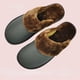 thumbnail image 3 of zapatillas de cuero de talla grande para hombre, impermeables para interiores, piel para el hogar, pareja plana para hombre, zapatillas de invierno para hombre y mujer, zapatos de algodón, 3 of 4