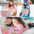 thumbnail image 6 of Cute Case for Apple iPad A16 11th Generation 11" 2025/ iPad 10th Gen 10.9", EVA Kickstand Heavy Duty Shockproof Kids Friendly Bumper Case with Shoulder Strap Cover for iPad 11 10, Pink Unicorn, 6 of 6