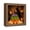 C001- A, variant on Wooden Framed Halloween Artwork, Battery-Powered Spooky Nightlight Display, Indoor Accent Wall Decor, Frame Lights for Wall