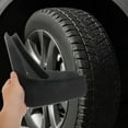 thumbnail image 4 of WORGEOUS 4Pcs Black Universal Splash Guards Mud Flaps Mudflaps Mudguard Flares Mudflaps Tire Protector Mudflaps Exterior Accessories Black, 4 of 8
