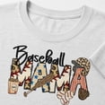 thumbnail image 3 of Baseball Mama Graphic T-Shirt, Unisex Classic Fit Mom Game Day Tee, 3 of 9