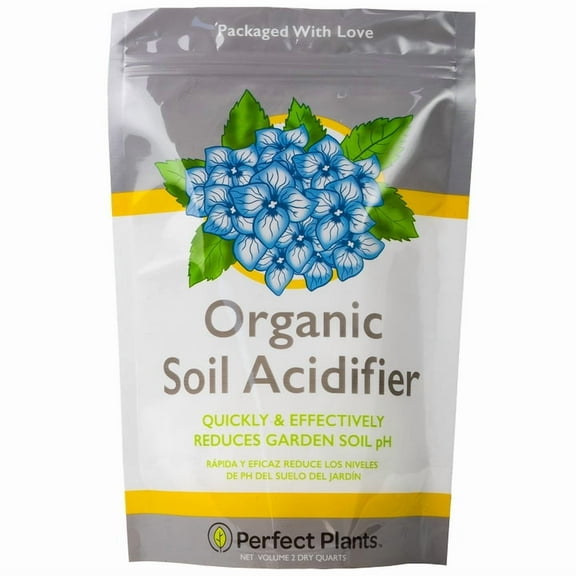 Soil Acidifier in 2qt. Bag - Helps Adjust Soil Composition - Changes Hydrangea Bloom Color