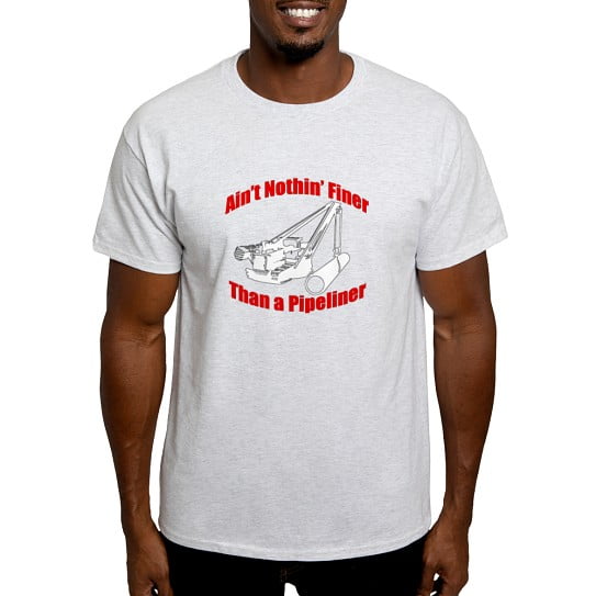 CafePress - Aint Nothin Finer Than A Pipeliner (For Dark Cloth Men's Value T Shirt - Men's Classic Cotton T-Shirts