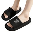 thumbnail image 2 of Mfakffe Shower Shoes Open Toe Non Slip Slides Comfortable Waterproof Slip on Sandals Lightweight Pool Slippers, 2 of 5