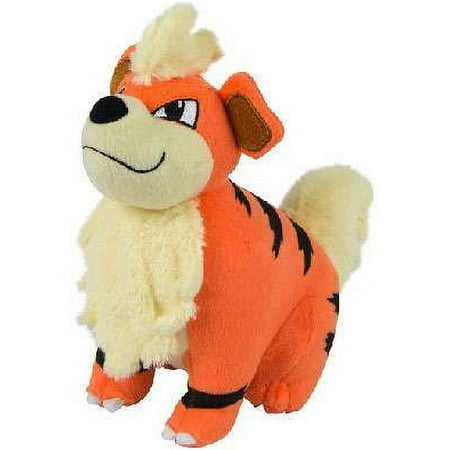 Official Licensed 8" Pokemon Growlithe Plush with Tags