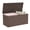 Brown, variant on Leukture 260 Gallon Lockable Resin Outdoor Storage Box, Waterproof & Weather Resistant for Patio Cushion Garden Tools-Black