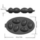 thumbnail image 5 of Naiovety Bandeja de cubitos de hielo de 6 rejillas, molde de silicona, suministros para hornear para hornear DIY Barra de herramientas Naiovety HA061242-00B, 5 of 6