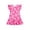 4-Pink Hibiscus, variant on Actgleam Summer Toddler Girls Dress Leopard Print Flutter Sleeve A-line Ruffle Sundress,Bow Leopard,4-5Y