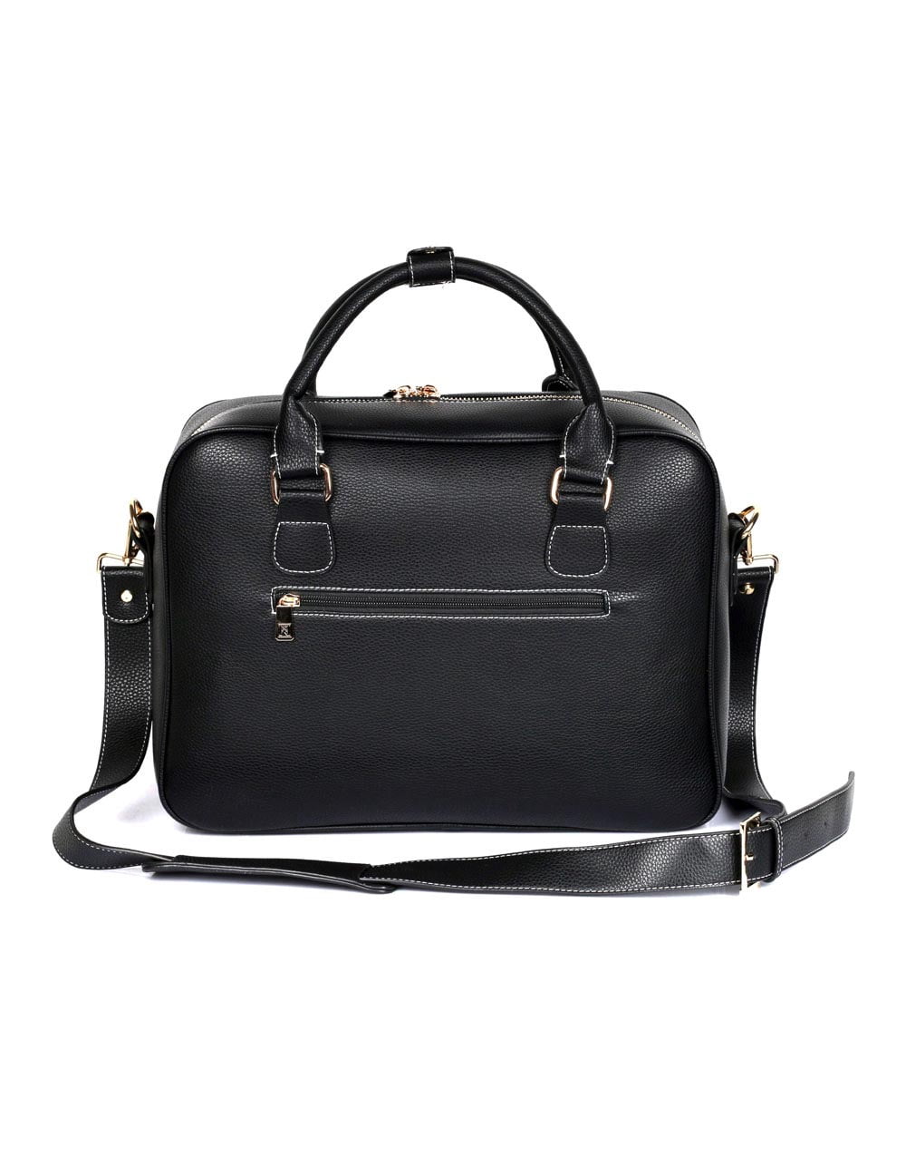 Karla Hanson Men's Professional & Travel Briefcase - Black /Red