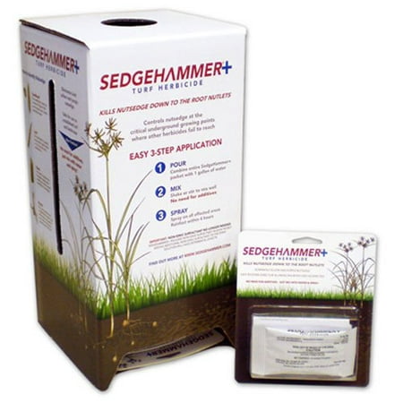 Sedgehammer+ Turf Herbicide, Kills Yellow & Purple (Best Herbicide To Kill Everything)
