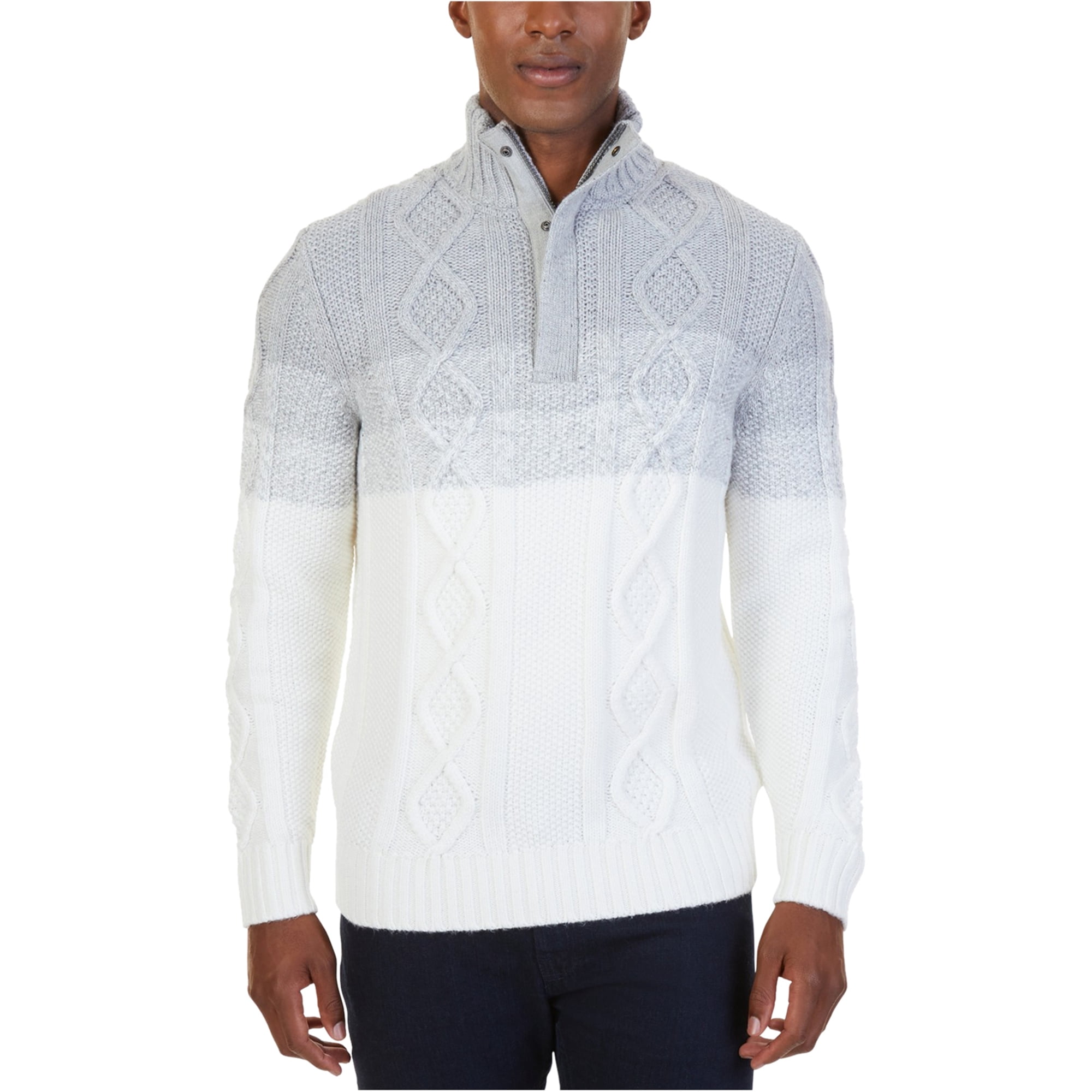 Nautica Mens Diamond Knit Pullover 