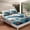 Blue Red, variant on Erosebridal Dog Corgi Bed Sheets Set Queen Size,Animal Shark Bedding Sets Queen Size,Marine Wildlife Bedroom Decor,Breathable,4pcs