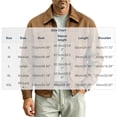 thumbnail image 7 of Men's Relaxed Fit Zip Up Jacket Lapel Collar Smooth Textured Coat with Pockets Fully Lined Casual Spring Fall Outfits Outerwear, 7 of 7
