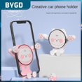 thumbnail image 1 of Creative Cartoon Cute Female Mobile Phone Rack Arbitrary Rotation Lovable Ike Family Car Holder Exquisite Universal Durable01United States He Qiyong unisex, 1 of 1