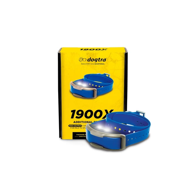 Receptor adicional E-Collar Dogtra 1900X, 35 libras o más, resistente al agua