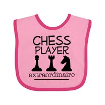 Inktastic Chess Player Game Gifts Boys or Girls Baby Bib