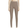 thumbnail image 4 of Women's Solid Color Workout Leggings Tummy Control Stretchy Sculpting Fitness Yoga Training Pants, 4 of 10