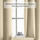 thumbnail image 4 of RKSTN blackout curtains Curtains Curtain Panel Pair 39 Inch X 51 Inch Curtain Overlay Elegant Curtains For Bedroom, 4 of 8