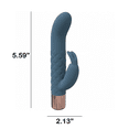 thumbnail image 4 of Loveline Devotion Mini Rabbit Vibrator, Blue, 4 of 4