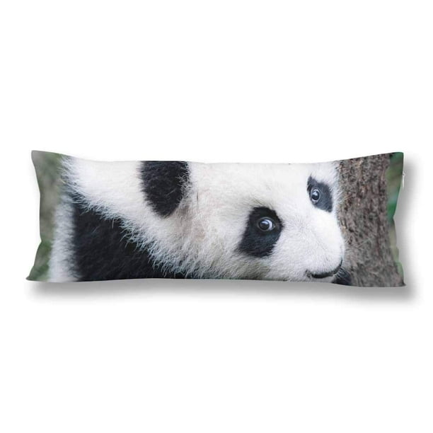 ABPHOTO Little Panda Body Pillow Covers Pillowcase Throw Pillows 20x60