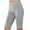 Gray, variant on OKBOP Blue Womens Shorts with Pockets Slim-Leg Activewear Sport Active Fit Biker Shorts Workout Bottoms