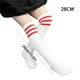 thumbnail image 5 of Qarigey Calcetines de tubo medio Algodón puro Forro cómodo Gran elasticidad Medias lindas Diseño de rayas Absorbente de sudor para niños Medias Tipo 13 Qarigey AP009517-13, 5 of 6