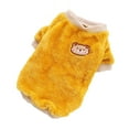 thumbnail image 2 of Walbest Plush Dog Coat Cute Bear Dog Cat Clothe Soft Warm Pet Vest Puppy Kitten Winter Sweater Fleece Dog Apparel for Cold Weather, 2 of 7