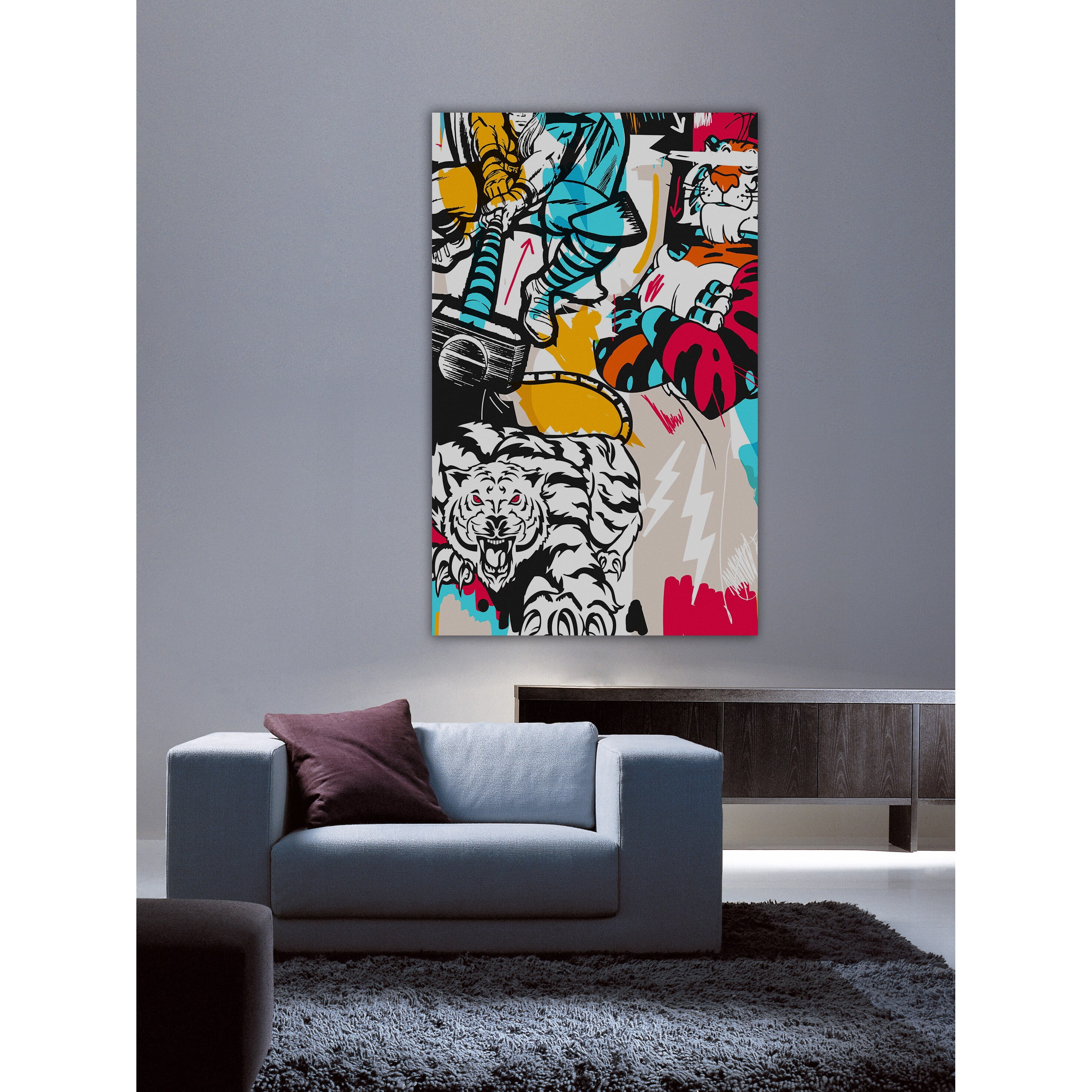 "Undersold" Print on Canvas