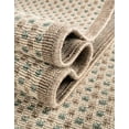 thumbnail image 6 of Unique Loom Outdoor Border Collection Area Rug - Outline (4' 1" x 6' 1" Rectangle Beige/Ivory), 6 of 10