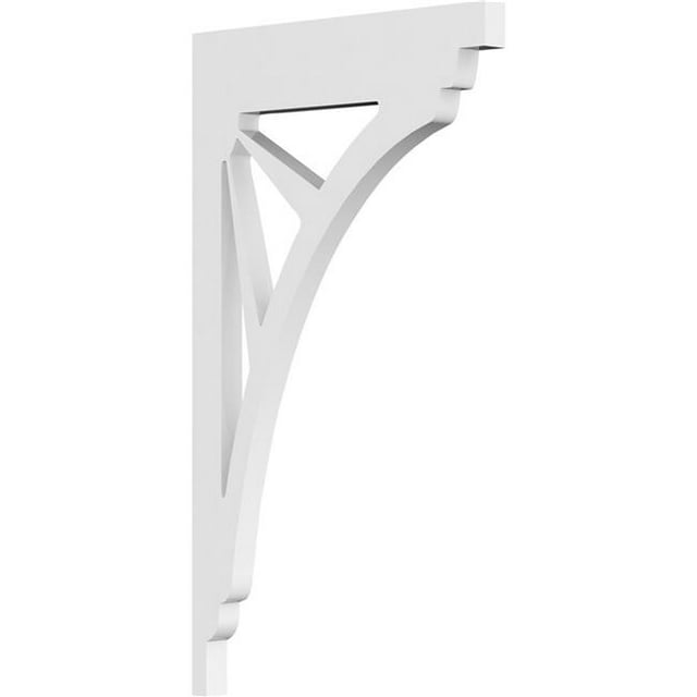 Ekena Millwork BKTP01X08X14ST Support de Stanford - 0,62 x 8 x 14 Po