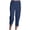 Navy, variant on Women's Linen Pants 2025 High Waisted Straight Leg Loose Fit Casual Trousers with Side Slits & Pockets | Yubnlvae (Grey | S)